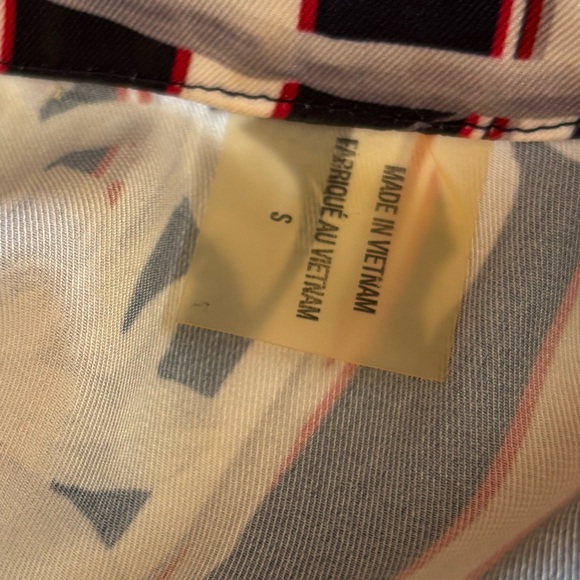 Floral Striped Women's Top - Picture 4 of 6